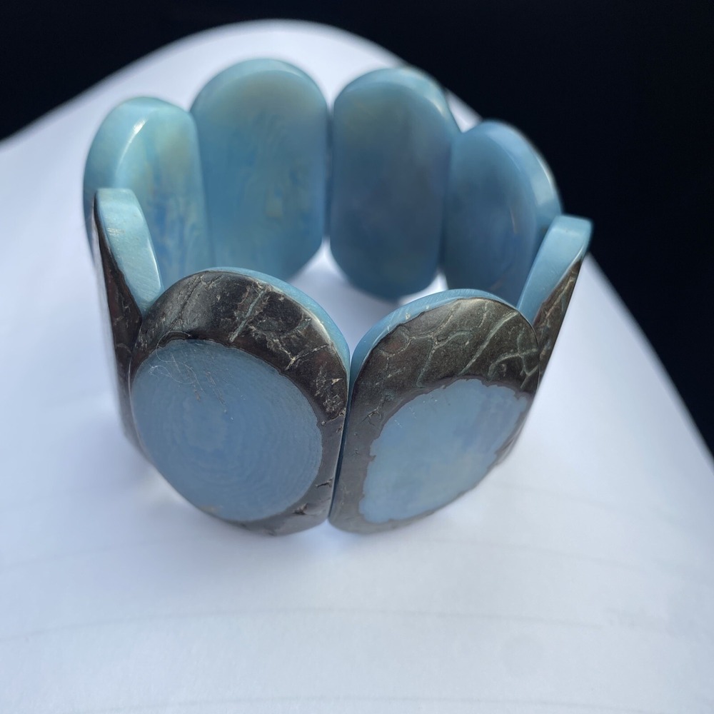 Tagua Bracelet – Turquoise